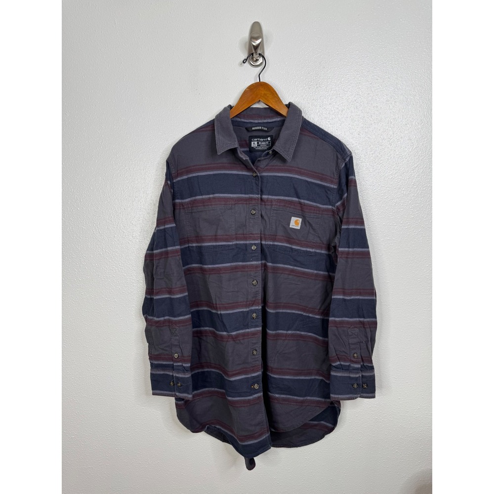 Carhartt Rugged Flex Relaxed Fit Flannel Shirt Size XL